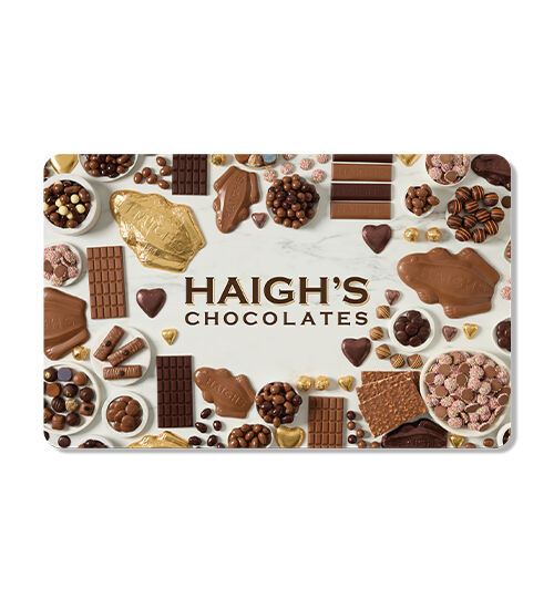 2026 Haighs chocolates gift card